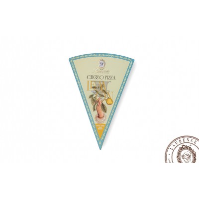 Choco Pizza Λευκή Σοκολάτα με άρωμα λεμόνι και μπισκότο 100g - Laurence