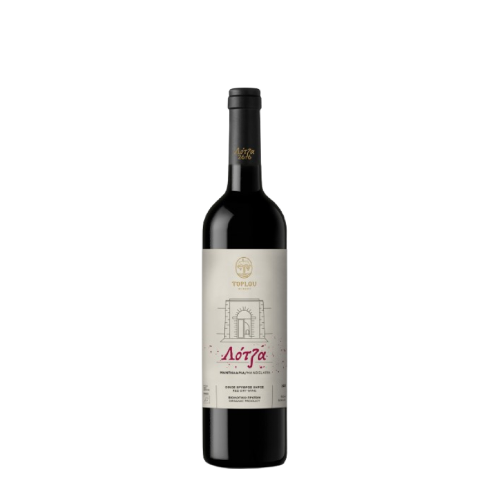 Λότζα Ερυθρός Ξηρός Βιολογικός Οίνος 750ml - Toplou Winery