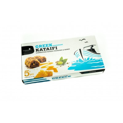 Γιαννιώτικο Κανταΐφι με Φυστίκι Κελυφωτό & Μέλι 175gr - Greek Horizons