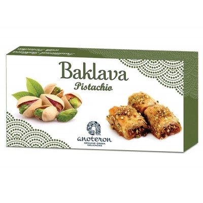 Μπακλαβάς με Φιστίκι Κελυφωτό 200gr - Anoteron