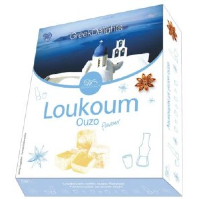 Λουκουμάκι με γεύση Ούζο 150gr - Ellie