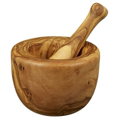 Ξύλινο γουδί με γουδοχέρι 16cm