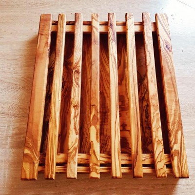 Ξύλινη επιφάνεια κοπής ψωμιού 30cm