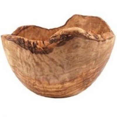 Ξύλινο ρουστίκ μπολ 14 cm