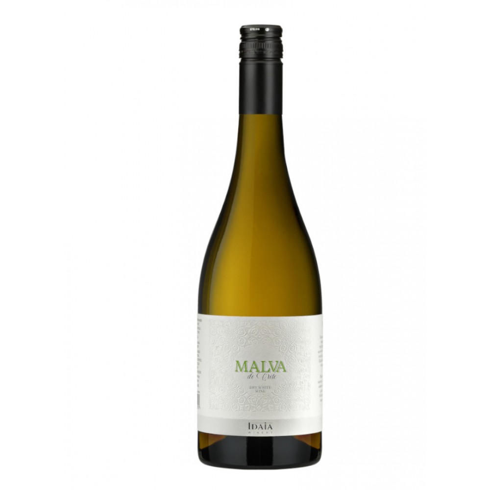 Malva de Crete Λευκός Ξηρός Οίνος 750ml - Idaia Winery