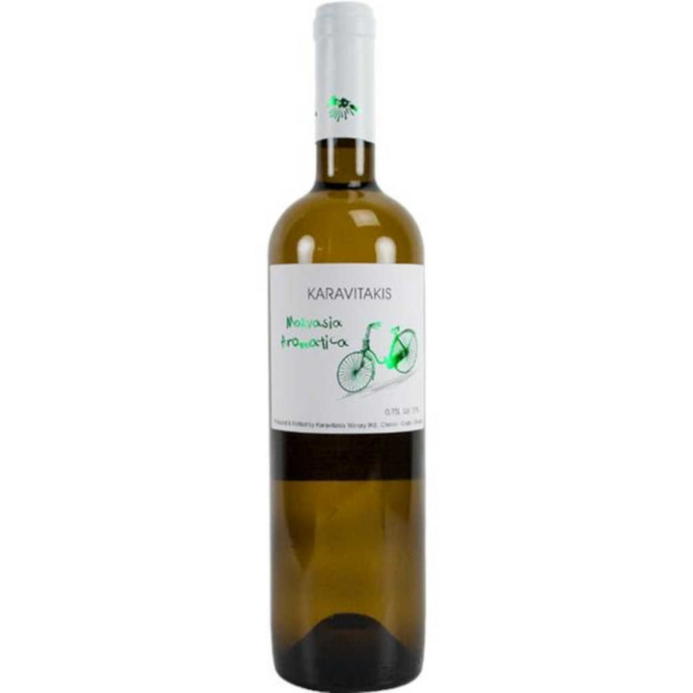 Malvasia Aromatica Λευκός Ξηρός Οίνος -Οινοποιείο Καραβιτάκη 750ml
