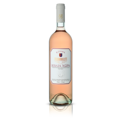 Ροζέ Οίνος -Κτήμα Βιβλία Χώρα 750ml