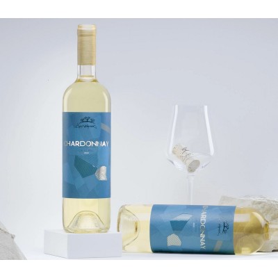 Chardonnay Λευκός Ξηρός Οίνος -Δουλουφάκης 750ml