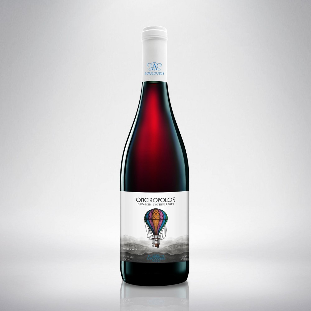 Ονειροπόλος Ερυθρός Ξηρός Οίνος -Louloudis Winery 750ml