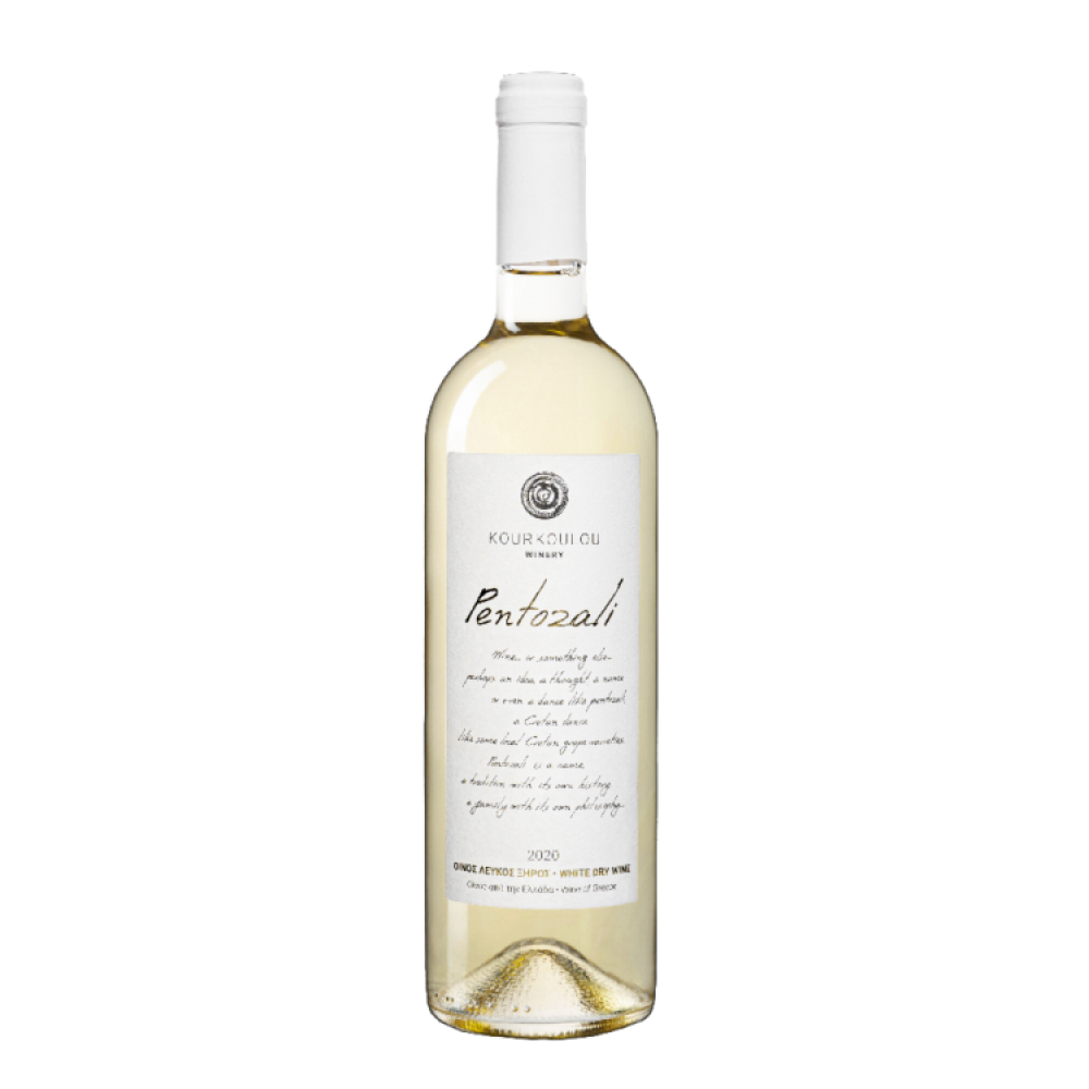 Πεντοζάλι Λευκός Ξηρός Οίνος -Οινοποιείο Κουρκουλού 750ml