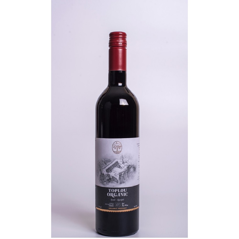 Τοπλού Βιολογικό Ερυθρός Ξηρός Οίνος -Κτήμα Τοπλού 750ml