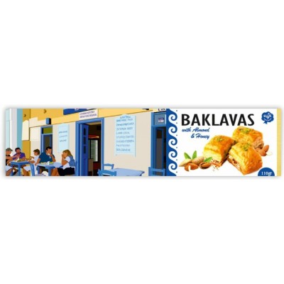 Μπακλαβάς με Αμύγδαλο & Μέλι 110gr - Ellie