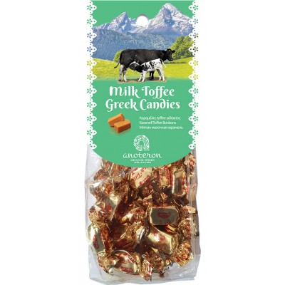 Καραμέλες Toffee Γάλακτος -Anoteron 200γρ