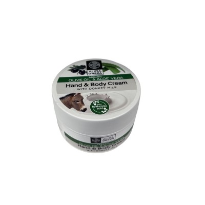 Κρέμα Χεριών και Σώματος με Γάλα Γαιδούρας 50ml - Aura Greca