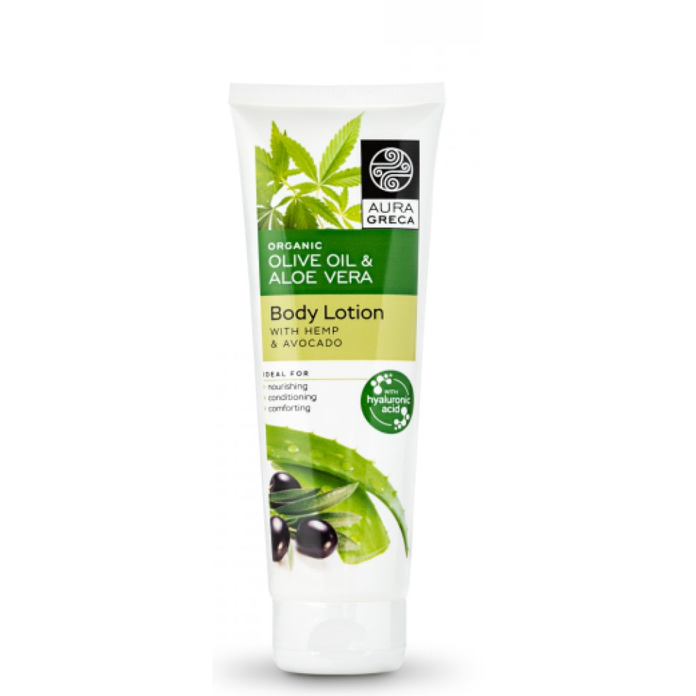 Λοσιόν Σώματος με Κάνναβη & Αβοκάντο 250ml - Aura Greca