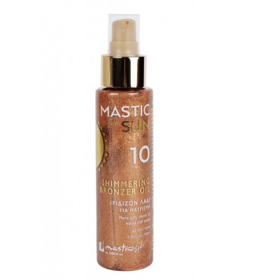 Mastic Sun Ιριδίζον Λάδι για Μαύρισμα 100ml - Mastic Spa