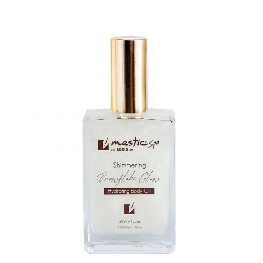 Shimmering Snowflake Glow Ενυδατικό Λάδι Σώματος 100ml - Mastic Spa