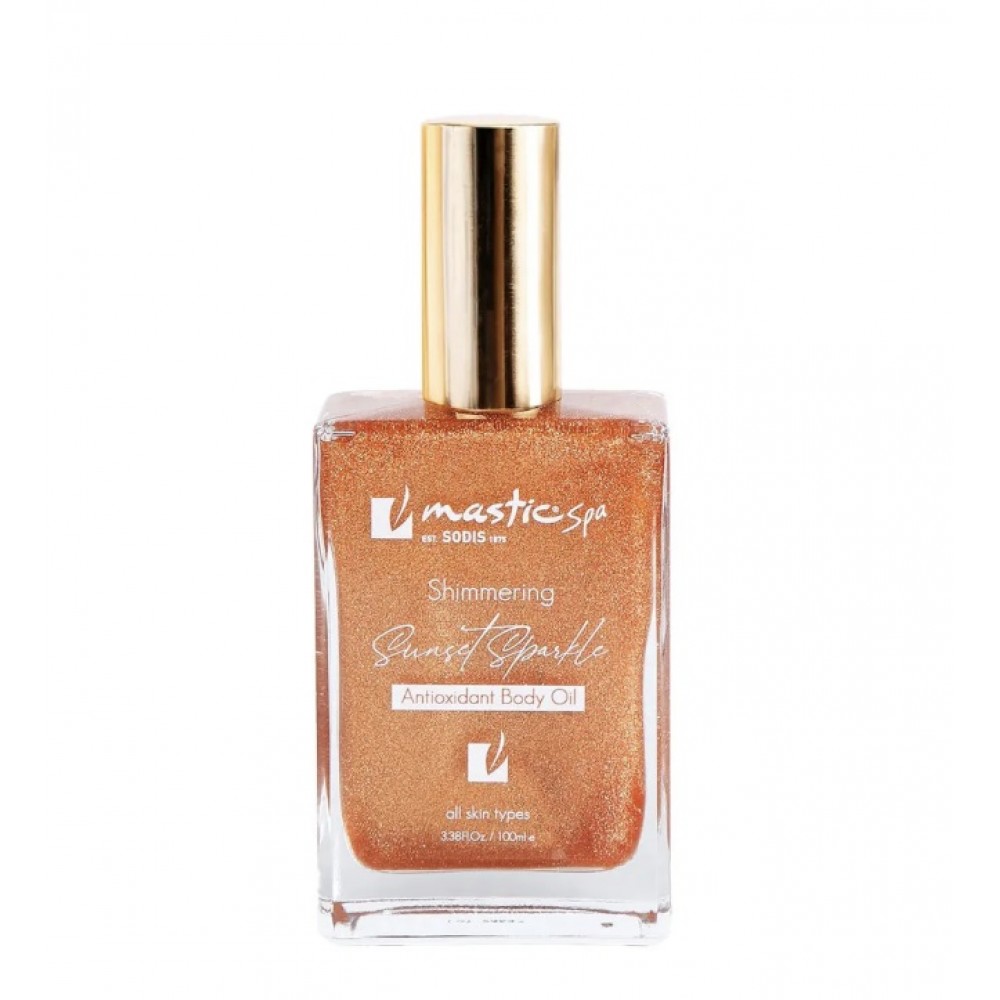 Shimmering Sunset Sparkle Αντιοξειδοτικό Λάδι Σώματος 100ml - Mastic Spa