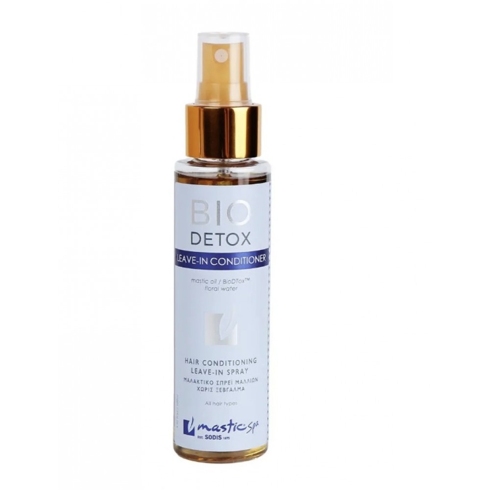 Bio Detox Leave-In Conditioner Μαλακτικό Σπρέι Μαλλιών Χωρίς Ξέβγαλμα 100ml - Mastic Spa