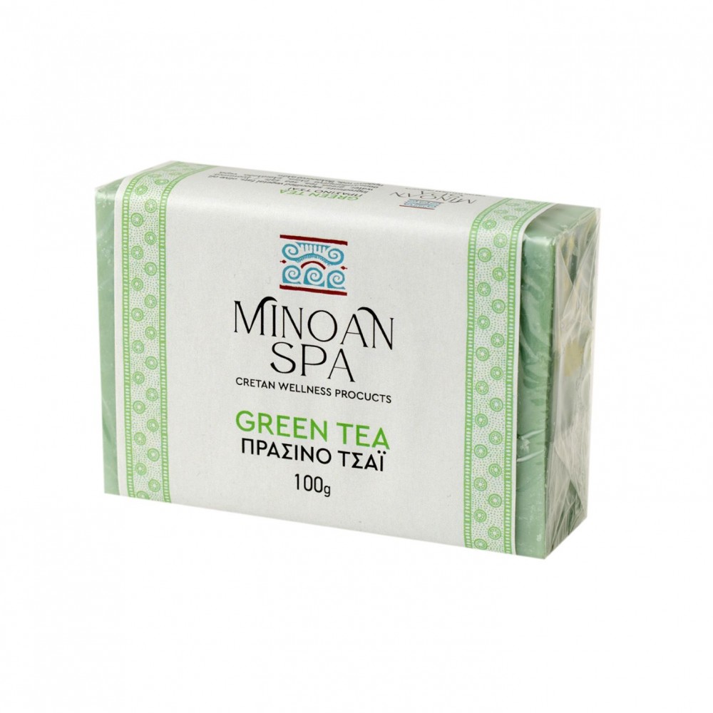Σαπούνι Ελαιολάδου με Πράσινο Τσάι -Minoan Spa 100γρ