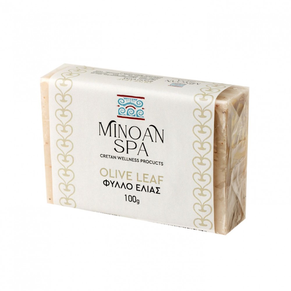 Σαπούνι Ελαιολάδου με Φύλλο Ελιάς -Minoan Spa 100γρ