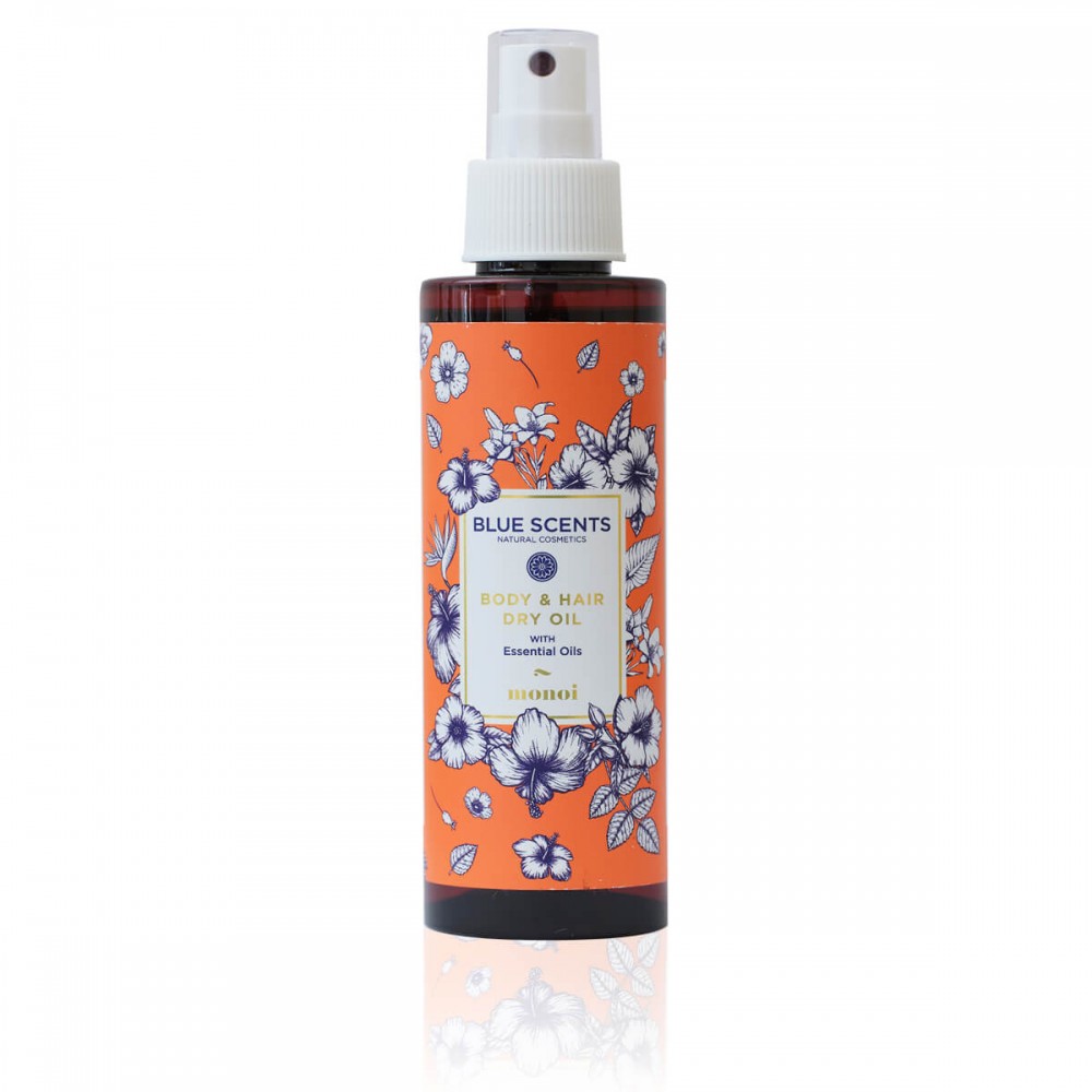 Ξηρό Λάδι Σώματος & Μαλλιών Monoi 150ml - Blue Scents