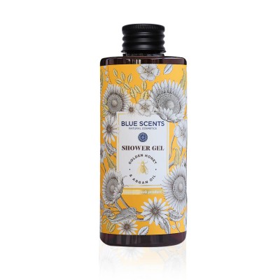 Αφρόλουτρο Golden Honey & Argan Oil 300ml - Blue Scents