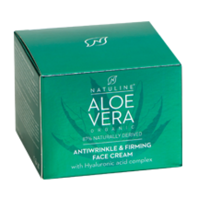 Natuline Aloe Vera Αντιρυτιδική & Συσφικτική Κρέμα Προσώπου 50ml - Bodyfarm