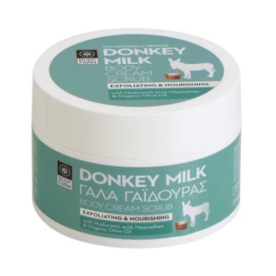 Donkey Milk Κρέμα Απολέπισης Σώματος 200ml - Bodyfarm
