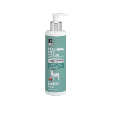 Donkey Milk Γαλάκτωμα Καθαρισμού Προσώπου 250ml - Bodyfarm