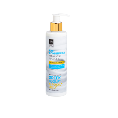 Greek Yogurt & Βασιλικός Πολτός Μαλακτική Μαλλιών 250ml - Bodyfarm