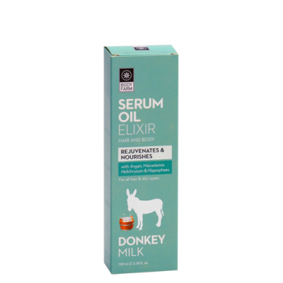 Donkey Milk Serum Oil Elixir για Μαλλιά και Σώμα 100ml - Bodyfarm