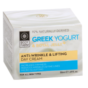 Greek Yogurt & Βασιλικός Πολτός Αντι-Ρυτιδική & Lifting Κρέμα Ημέρας 50ml - Bodfarm
