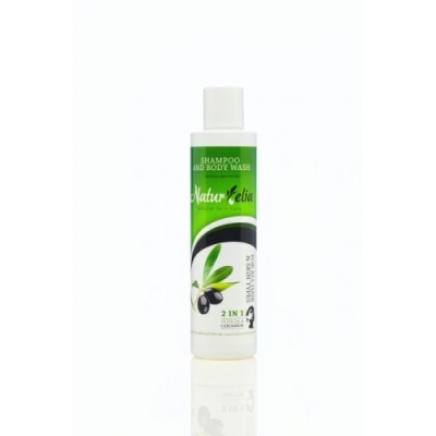 Naturelia Σαμπουάν & Αφρόλουτρο 2 σε 1 200ml - Olive Spa