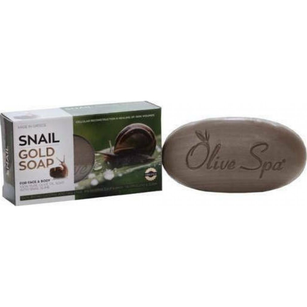 Σαπούνι Χρυσό με Έκκριμα Σαλιγκαριού- Olive Spa 90γρ