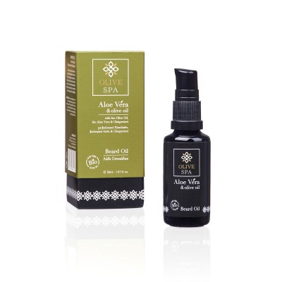 Aloe Vera & Olive Oil Λάδι Γενειάδας 30ml - Olive Spa