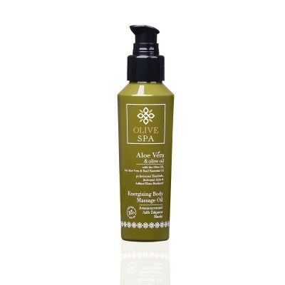 Aloe Vera & Olive Oil Αναζωογονητικό Λάδι Σώματος Μασάζ 100ml - Olive Spa