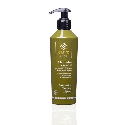 Aloe Vera & Olive Oil Σαμπουάν Ενυδάτωσης 250ml - Olive Spa