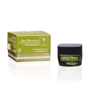 Aloe Vera & Olive Oil Θρεπτική Κρέμα Προσώπου 50ml - Olive Spa