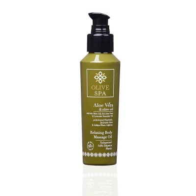 Aloe Vera & Olive Oil Χαλαρωτικό Λάδι Σώματος Μασάζ 100ml - Olive Spa
