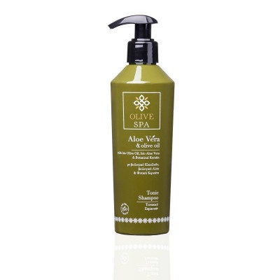 Aloe Vera & Olive Oil Τονωτικό Σαμπουάν 250ml - Olive Spa