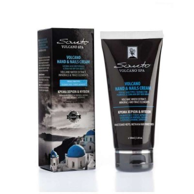 Santo Volcano Κρέμα Χεριών & Νυχιών 100ml - Olive Spa
