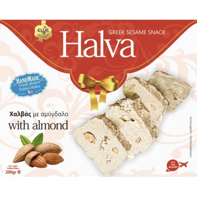 Χαλβάς με Αμύγδαλο 200gr - Ellie