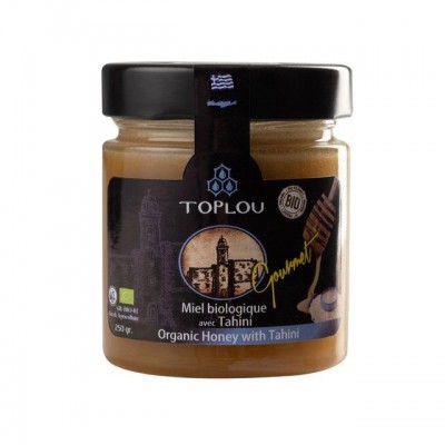 Κρητικό Μέλι Τοπλού με Ταχίνι- Savidakis Family 250γρ