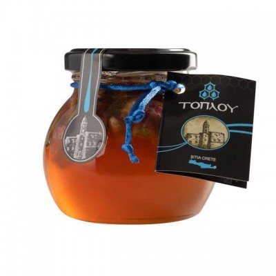 Μέλι Θυμαρίσιο ΤΟΠΛΟΥ με Καρύδι & Φυστίκι Αιγίνης -Savidakis Family 250γρ