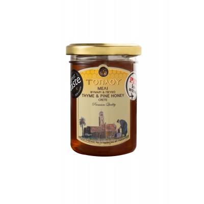 Μέλι Θυμάρι & Πεύκο ΤΟΠΛΟΥ Πλαστική Συσκευασία -Savidakis Family 270γρ