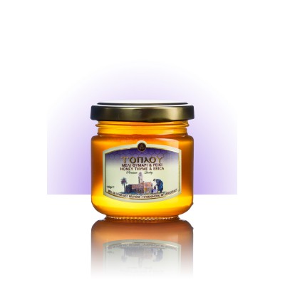 Μέλι Θυμάρι & Ρείκι ΤΟΠΛΟΥ- Savidakis Family 140γρ