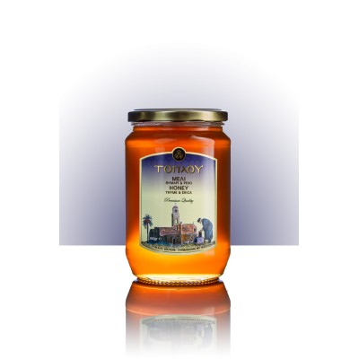 Μέλι Θυμάρι & Ρείκι ΤΟΠΛΟΥ- Savidakis Family 950γρ