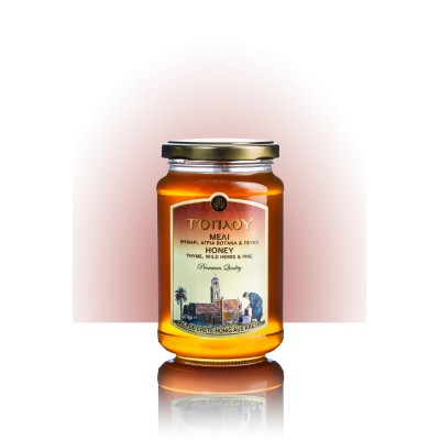 Μέλι Θυμάρι-Πεύκο & Άγρια Βότανα ΤΟΠΛΟΥ- Savidakis Family 470γρ