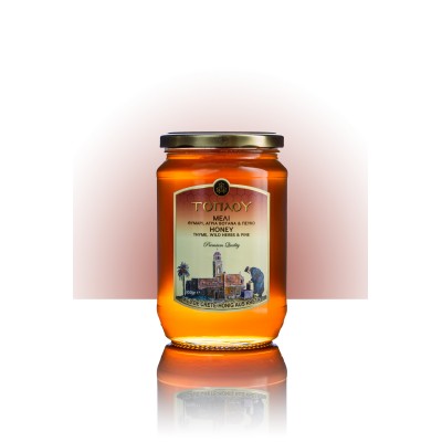 Μέλι Θυμάρι-Πεύκο & Άγρια Βότανα ΤΟΠΛΟΥ-Savidakis Family 950γρ